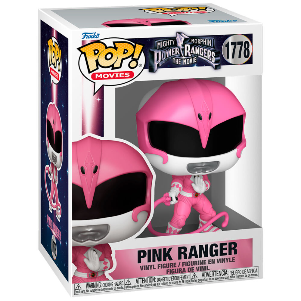 Funko Pop! Mighty Morphin Power Rangers Pink Ranger - Figura da Collezione Vinyl
