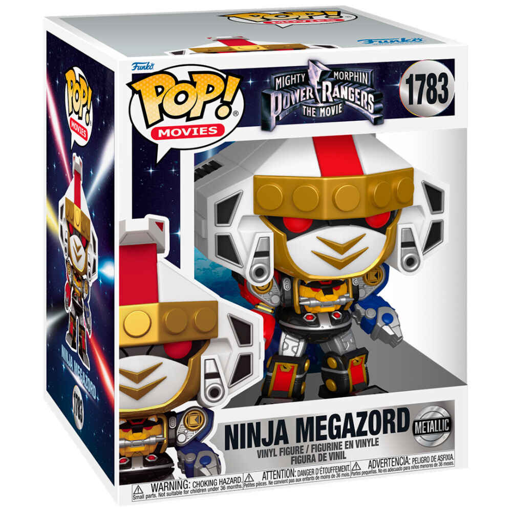 Funko Pop! Mighty Morphin Power Rangers Ninja Megazord - Figura da Collezione Vinyl