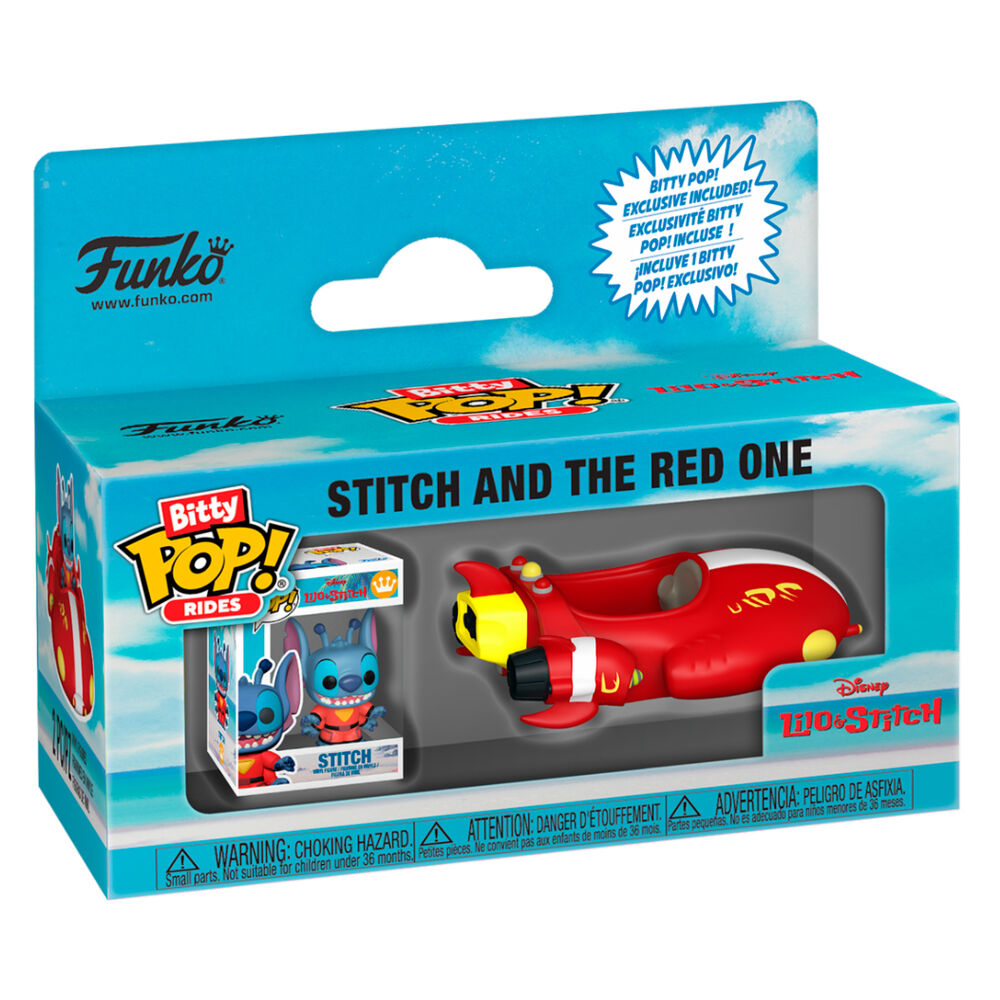 Funko Pop! Bitty POP Ride Stitch - Figura da Collezione Vinyl Nerdscape