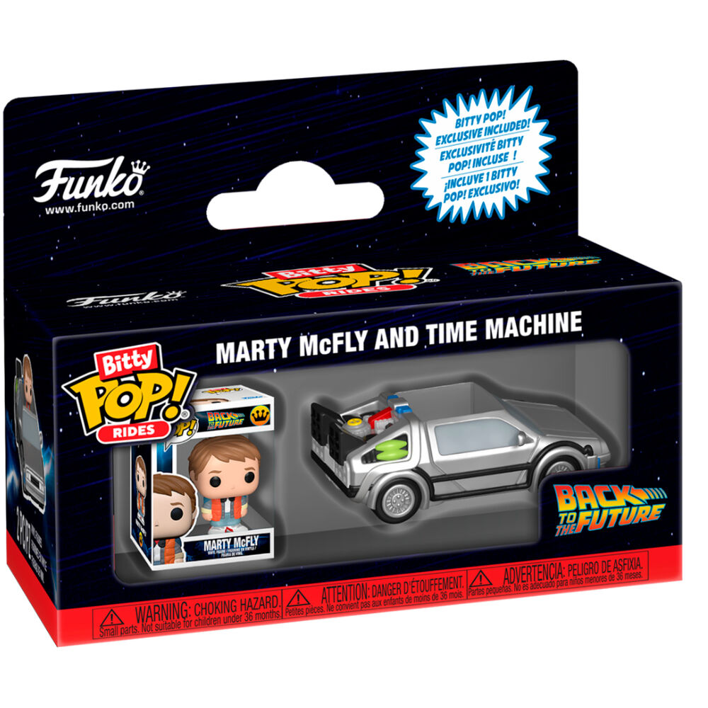 Figurine Bitty POP : Voyage dans le temps vers le futur