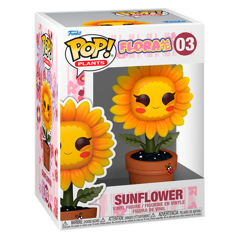 Funko Pop! Flora Sunflower - Figura da Collezione Vinyl