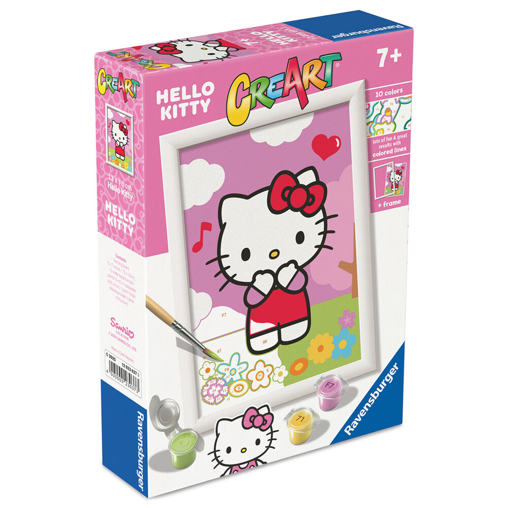 Kit de peinture Hello Kitty CreArt