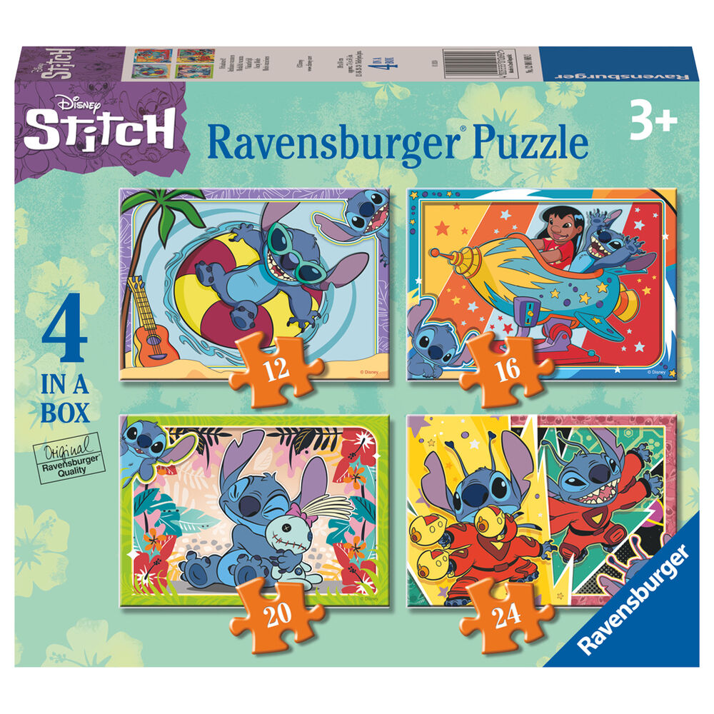 Disney Stitch puzzle 12-16-20-24pcs