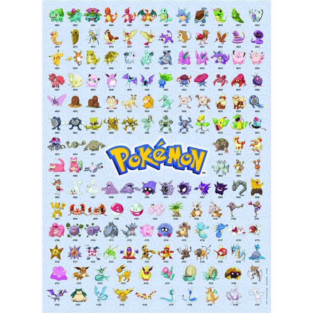 Puzzle Pokémon 500 pièces