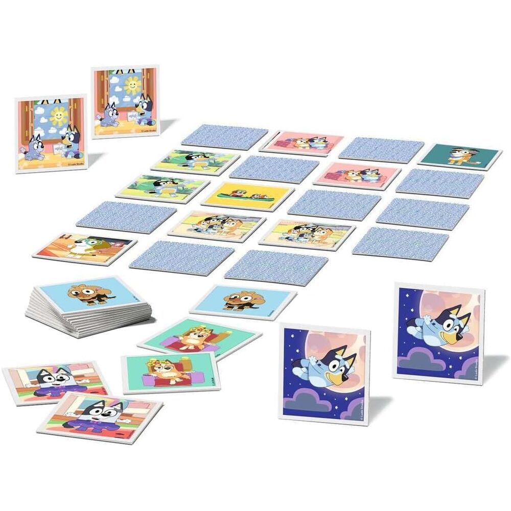 Bluey Memory game Nerdscape