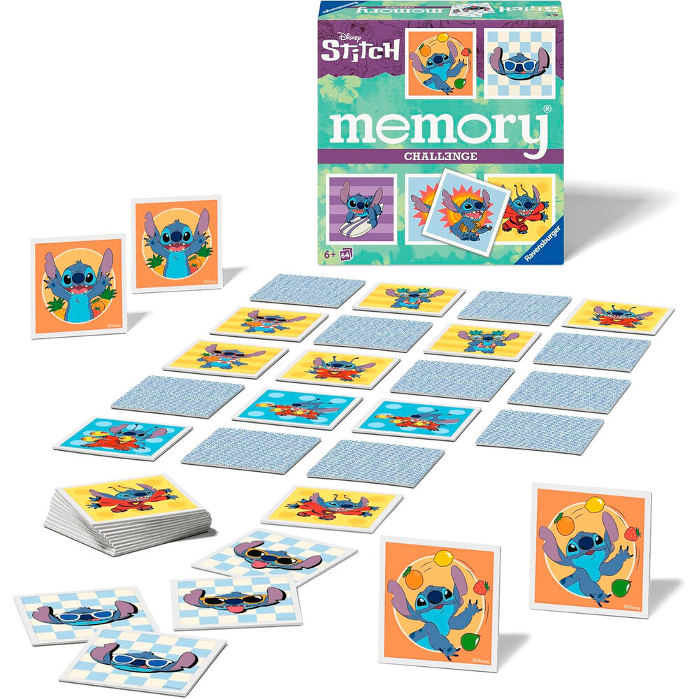 Disney Stitch Memory Game