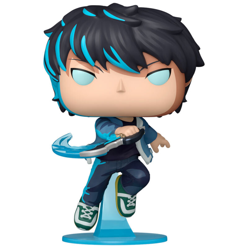 Funko Pop! Solo Leveling Sung Jinwoo 5 + 1 Chase - Figura da Collezione Vinyl