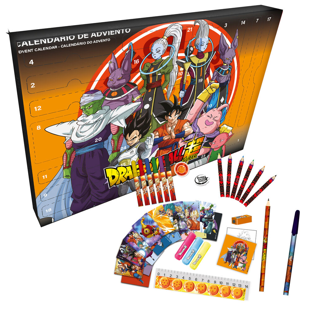 Calendrier de l'Avent Dragon Ball