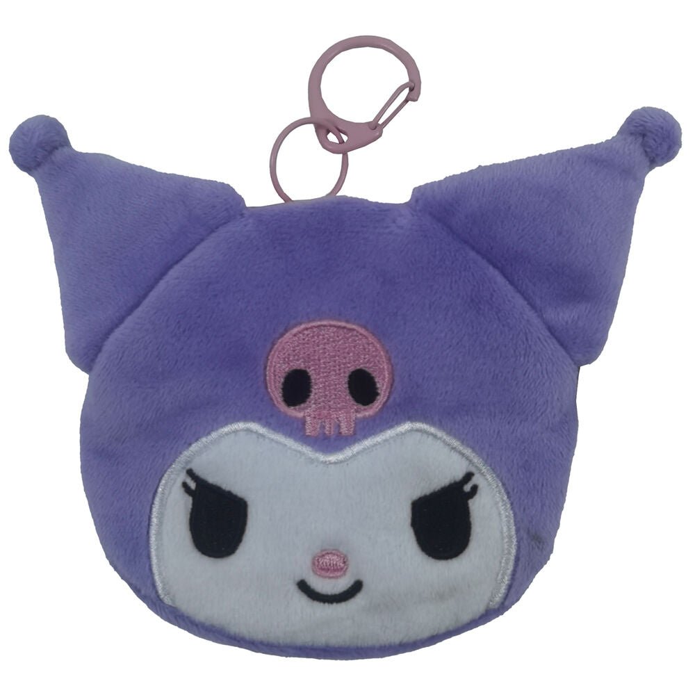 Hello Kitty Kuromi 3D plush purse - Nerdscape