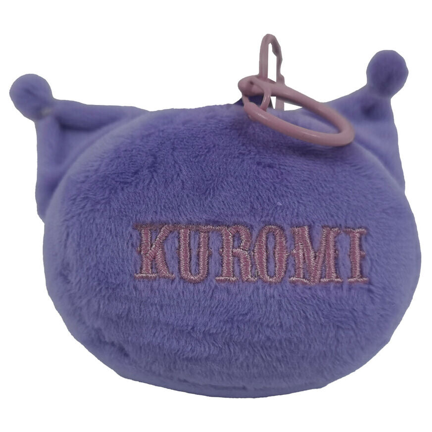 Hello Kitty Kuromi plush keychain