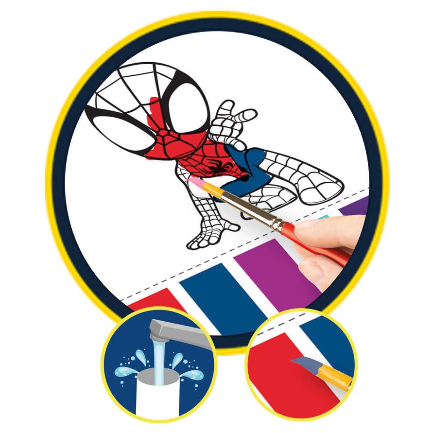 Marvel Spidey roll & go colouring station - Nerdscape