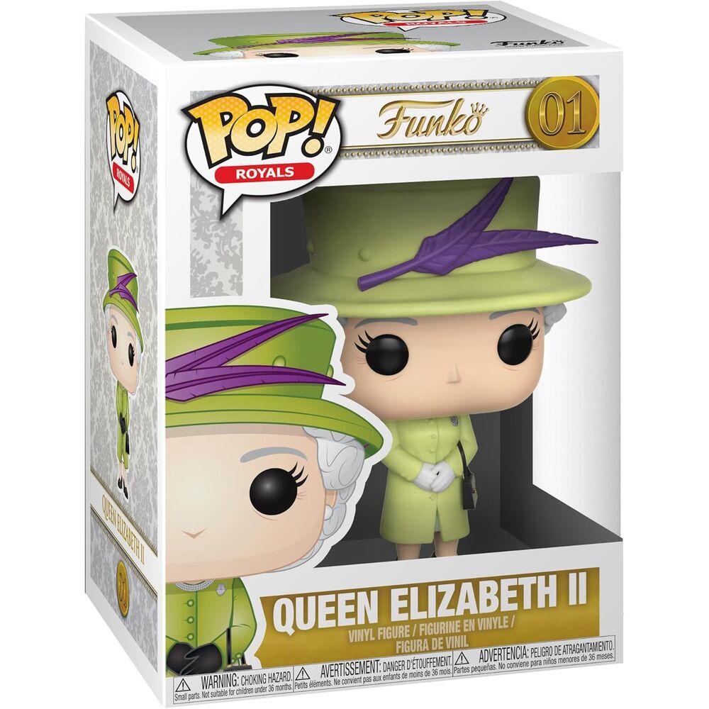 Funko Pop! Royal Wedding Queen Elizabeth II - Figura da Collezione Vinyl
