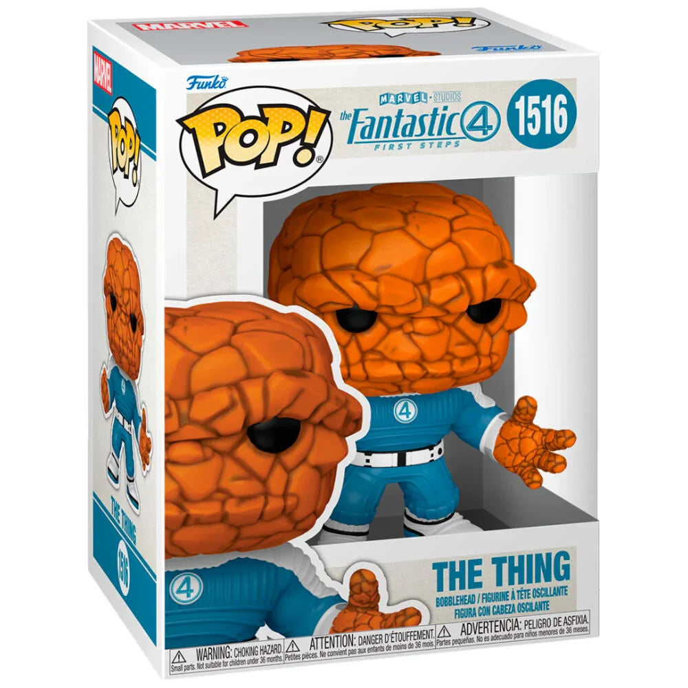 Funko Pop! Marvel The Fantastic 4 The Thing - Figura da Collezione Vinyl Nerdscape