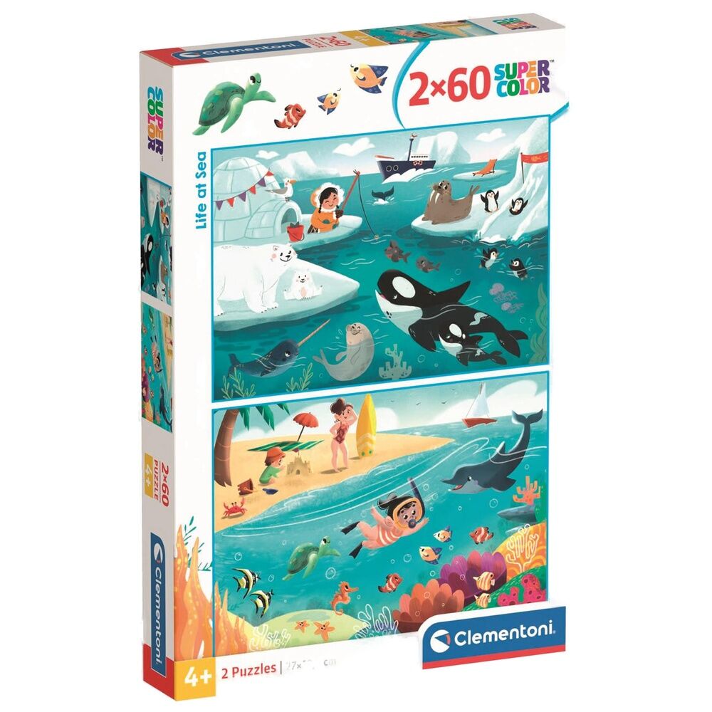 Life At Sea puzzle 2x60pcs
