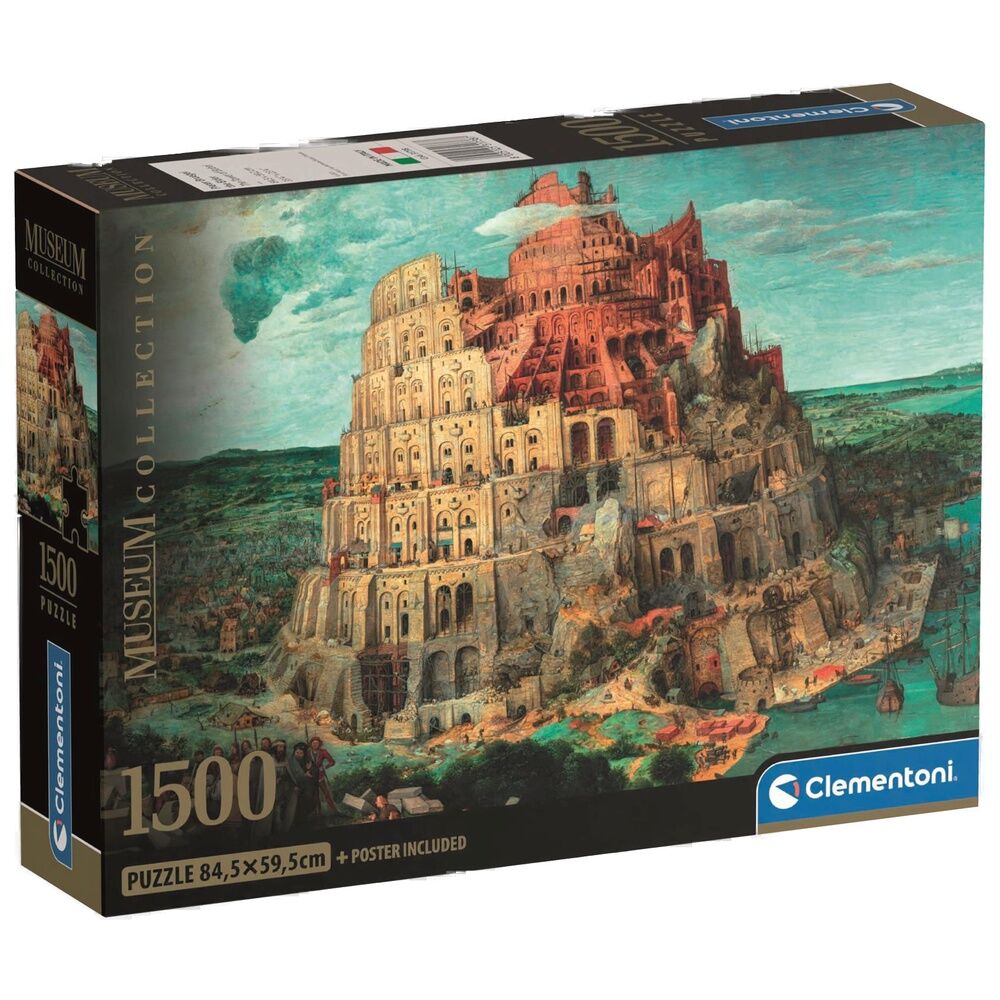 Puzzle de 1000 pièces représentant la Tour de Babel de Bruegel (Musée Bruegel)