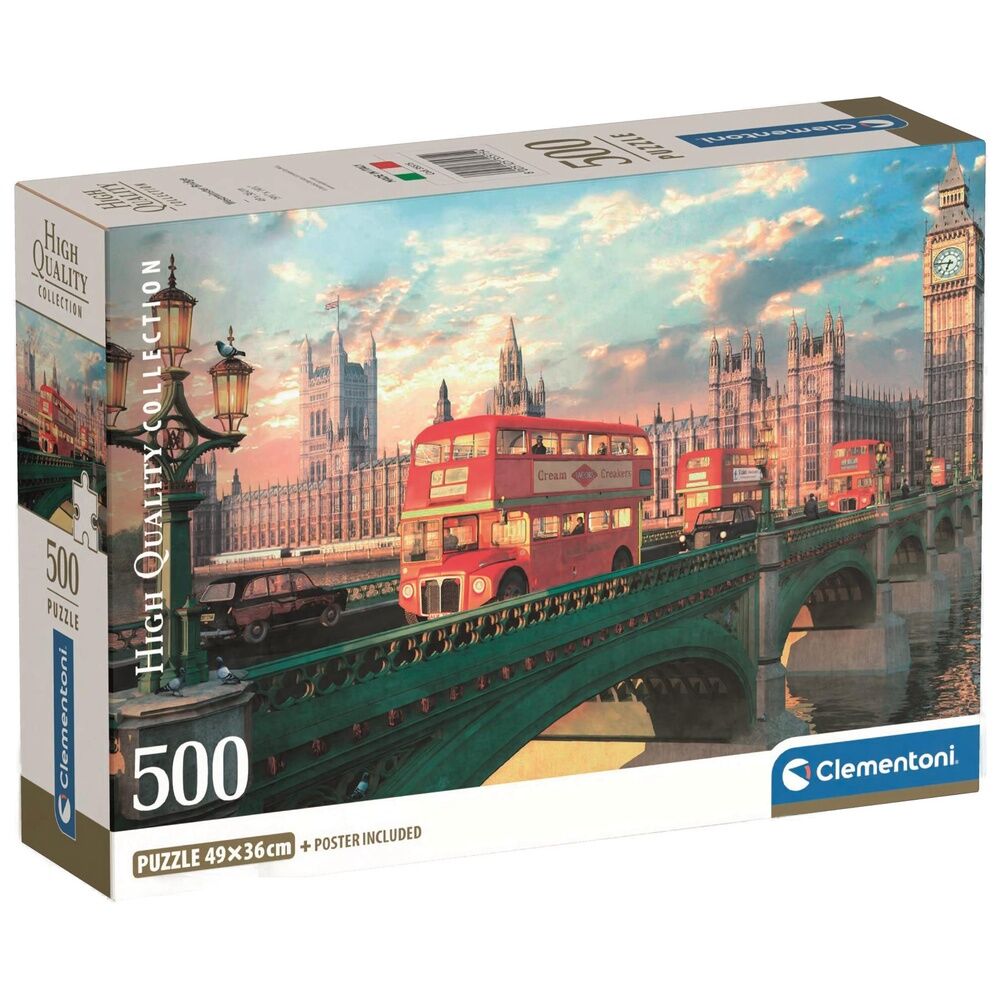 Puzzle de haute qualité du pont de Westminster, 500 pièces