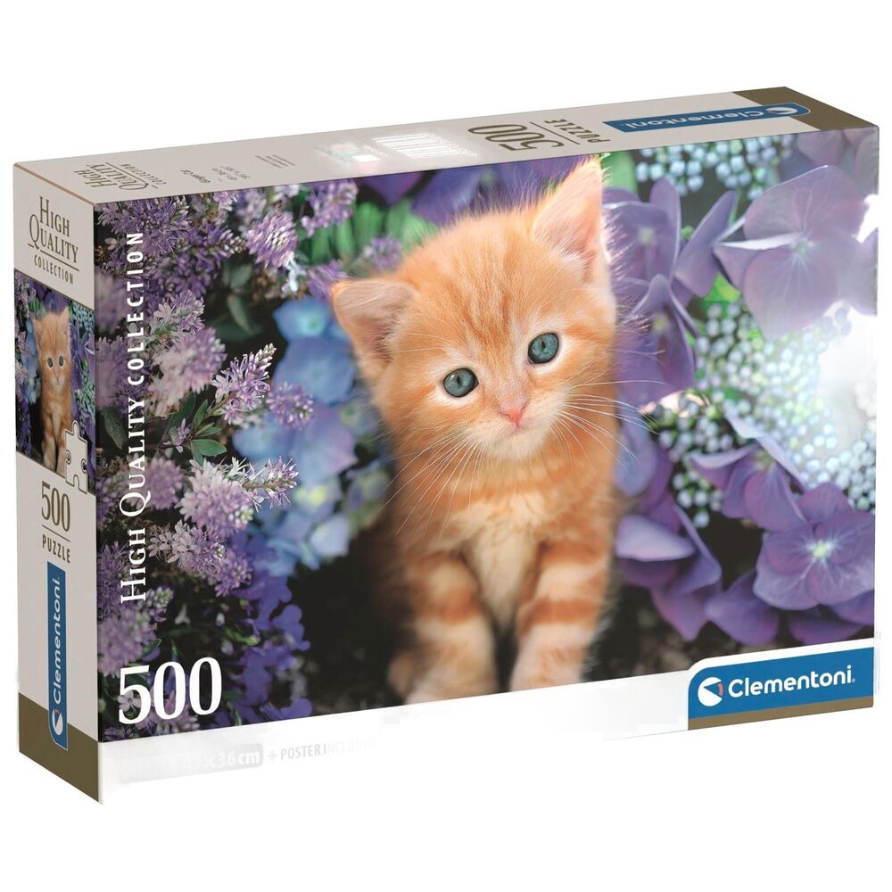 High Quality Ginger Cat puzzle 500pcs