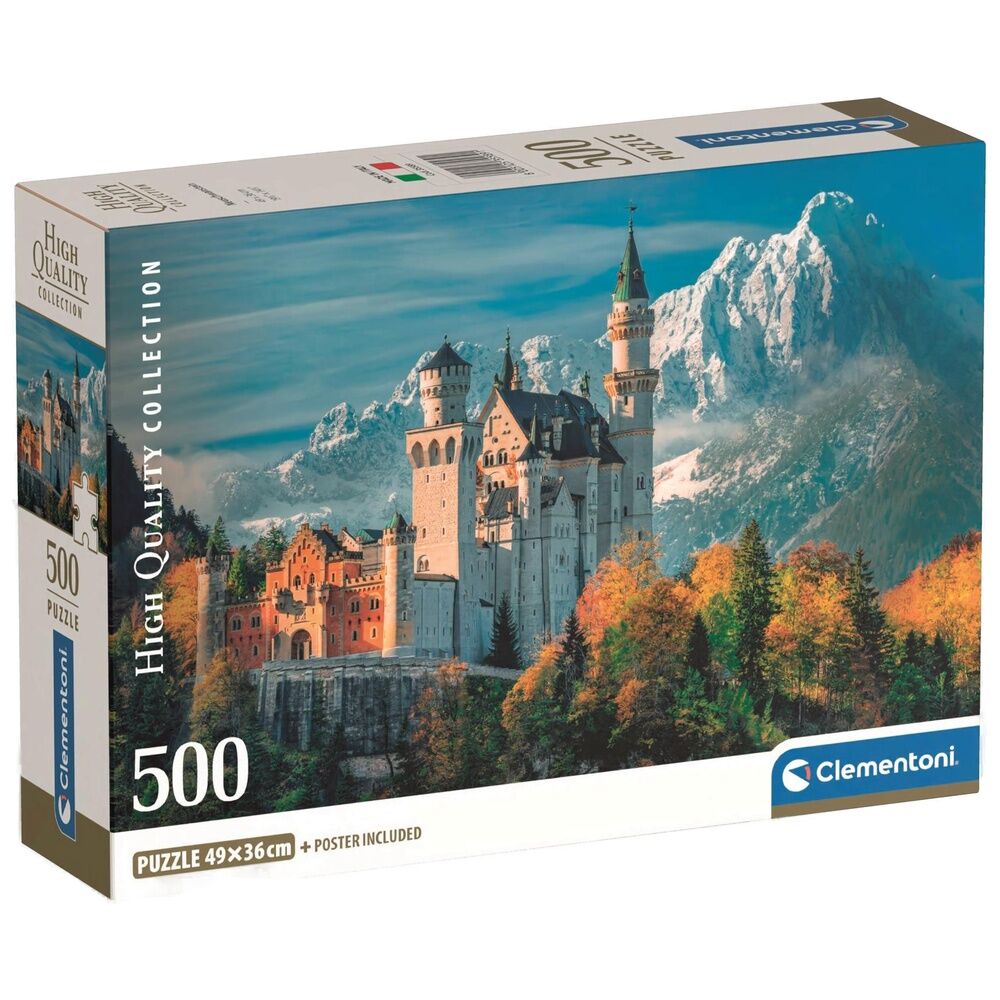High Quality Neuschwanstein Castle puzzle 500pcs