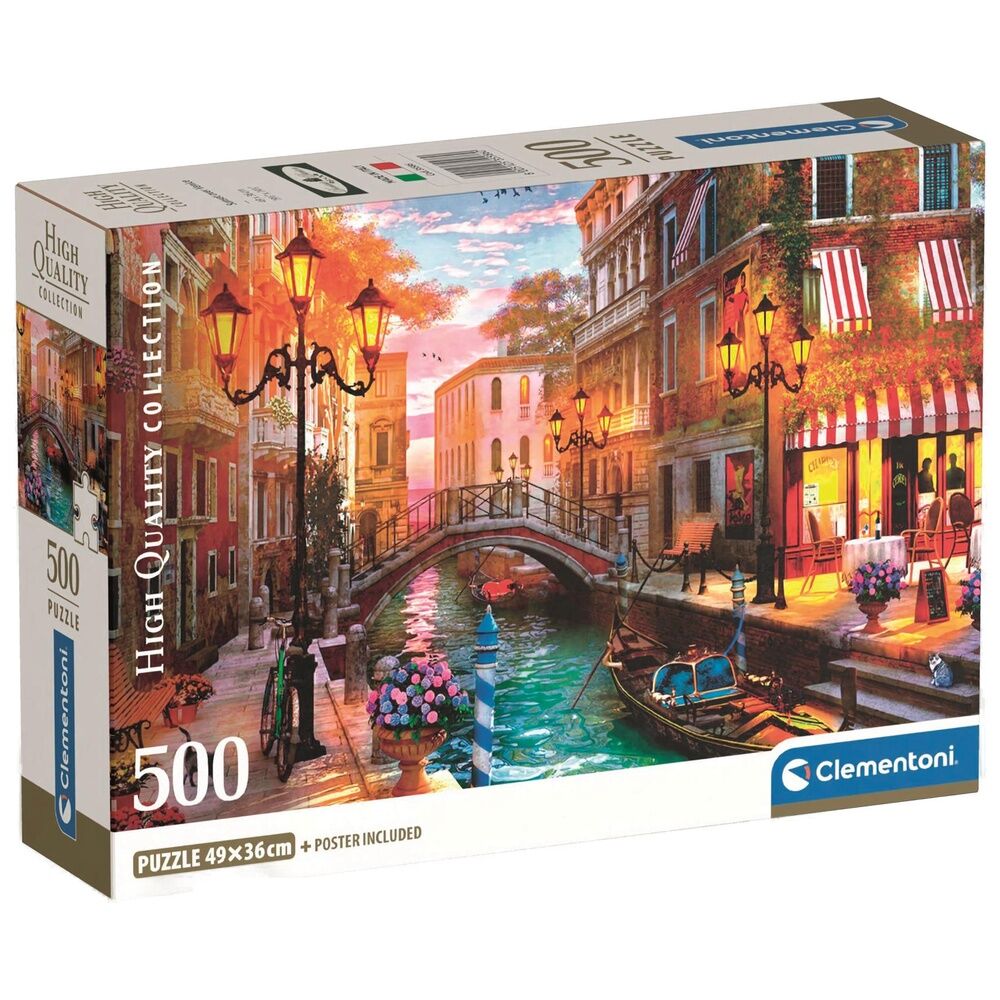 High Quality Sunset Over Venice puzzle 500pcs