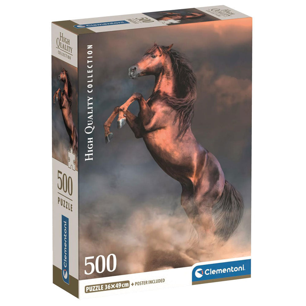High Quality Wild Red Stallion puzzle 500pcs