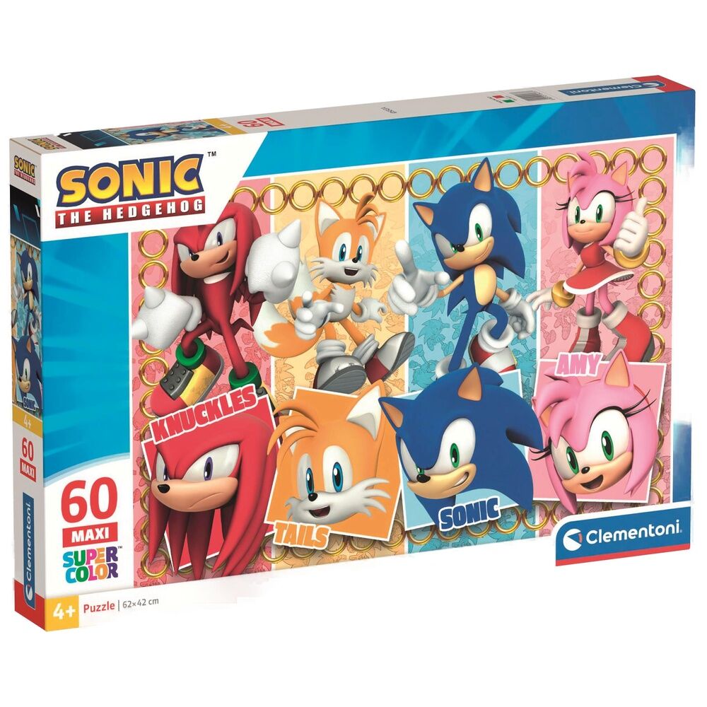 Sonic the Hedgehog maxi puzzle 60pcs