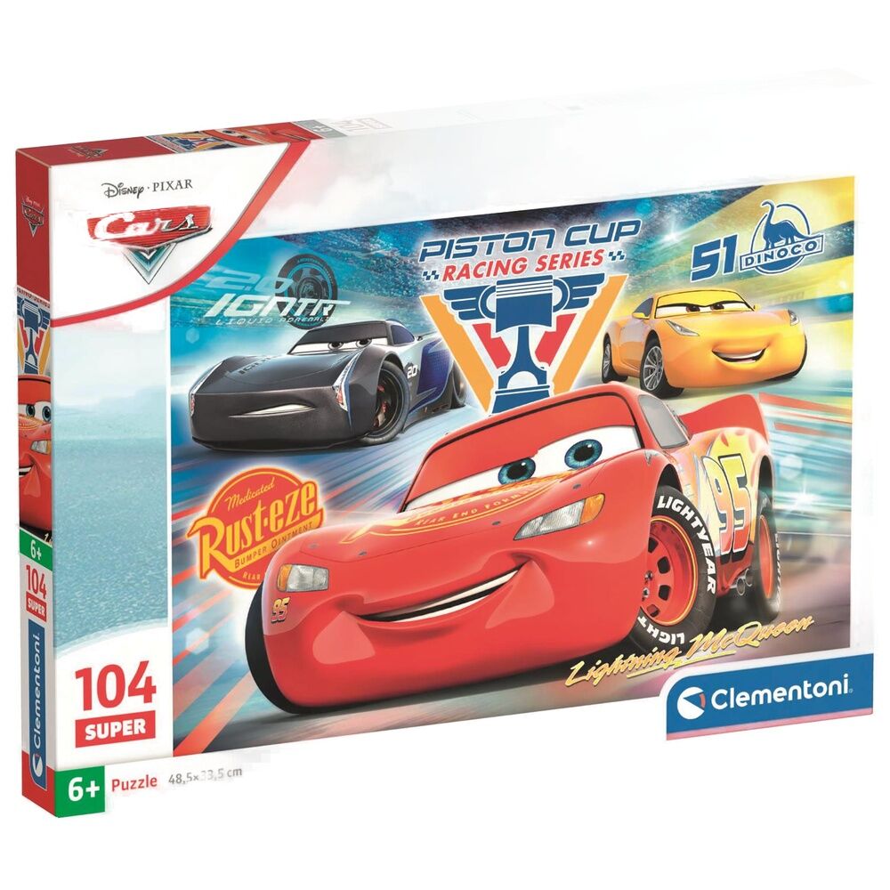 Disney Pixar Cars super puzzle 104pcs