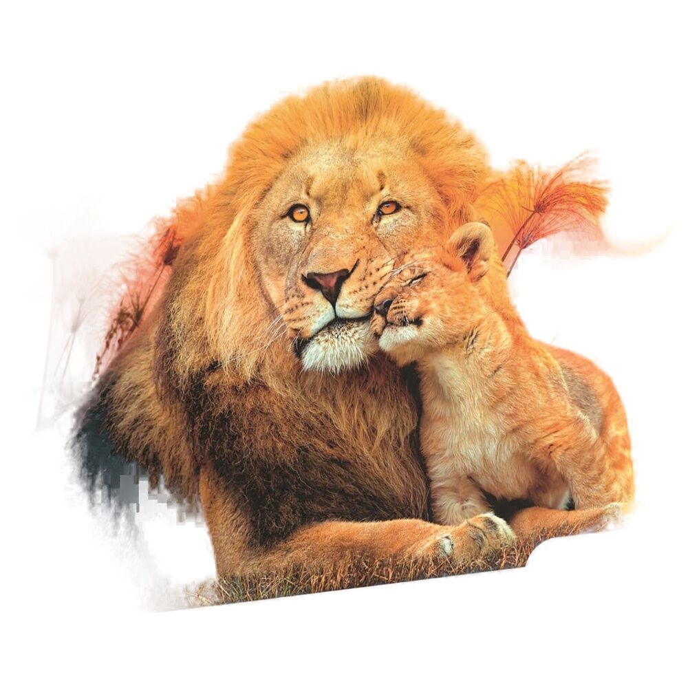 Puzzle géant « Câlin inattendu » de 180 pièces