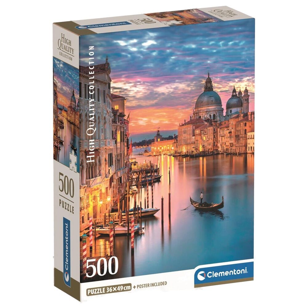 Puzzle Venise lumineux de haute qualité, 500 pièces