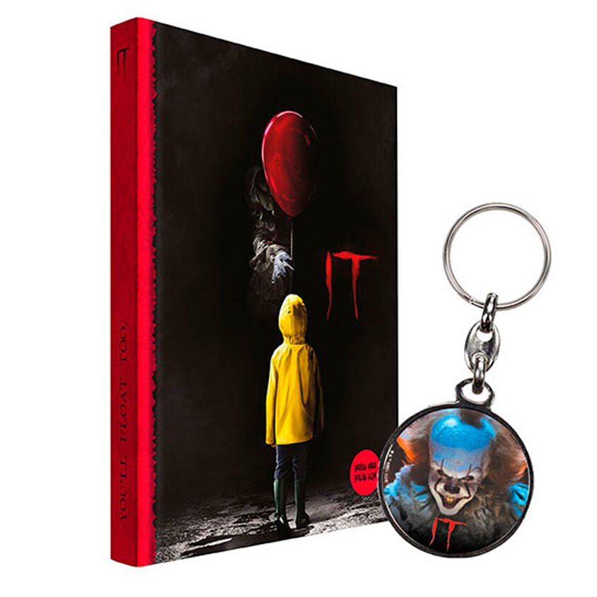 EN Notebook with light + keychain