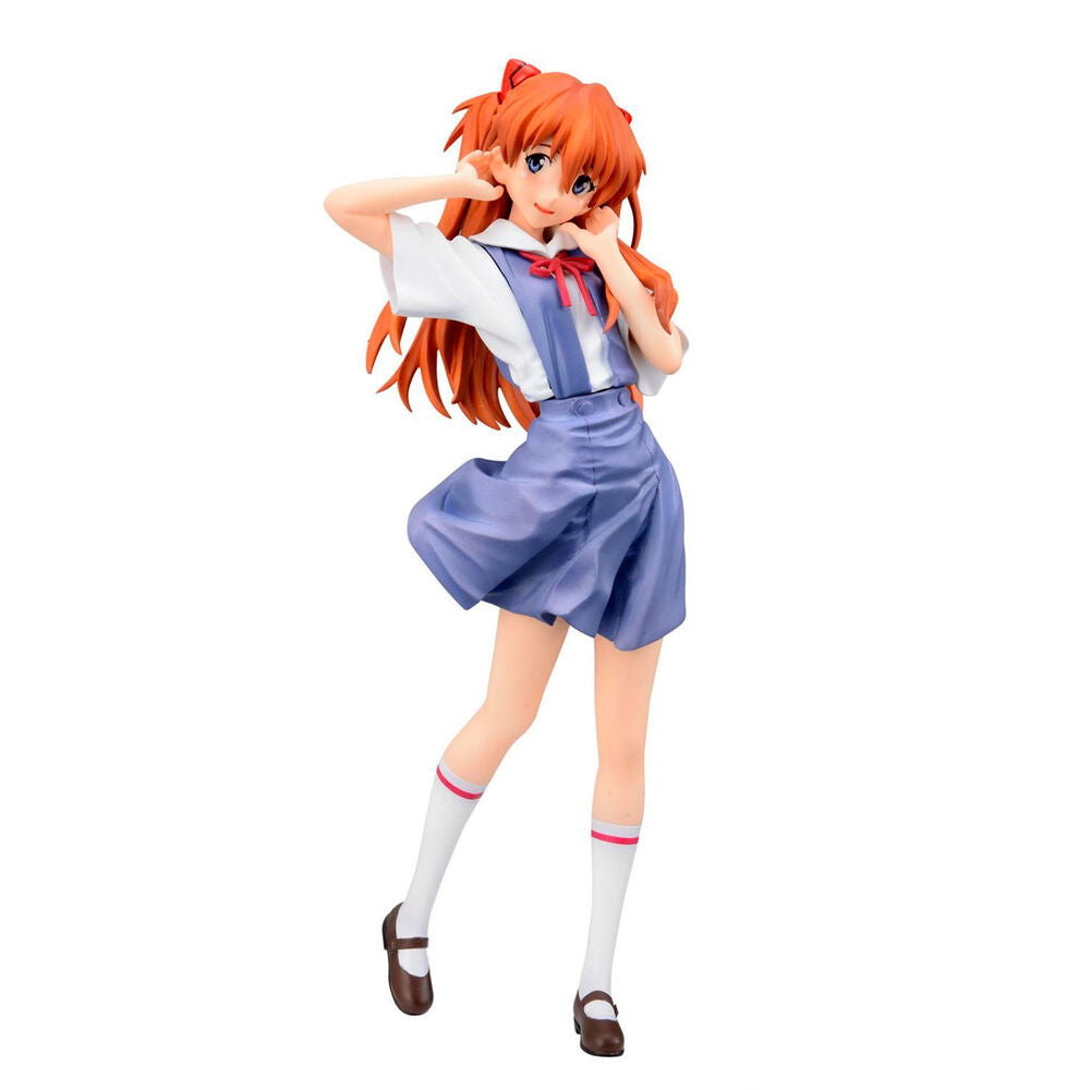 Figurine Asuka en uniforme de Rebuild of Evangelion, 21 cm