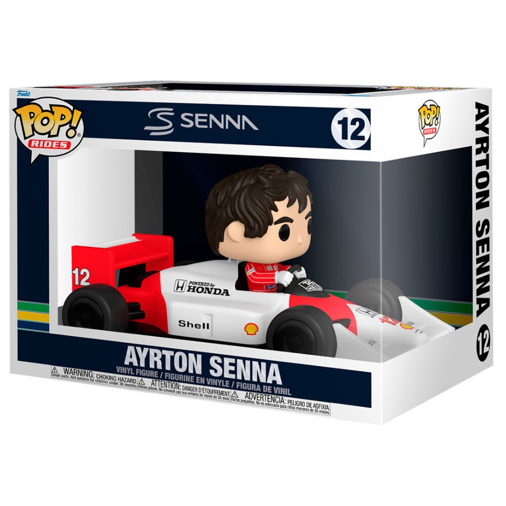 POP figure Rides Super Deluxe Formula 1 McLaren Ayrton Senna - Nerdscape