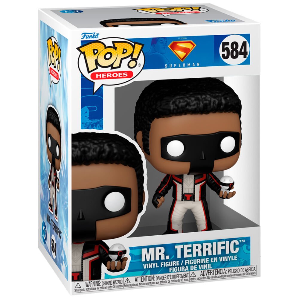 POP figure DC Comics Superman Mr. Terrific - Nerdscape