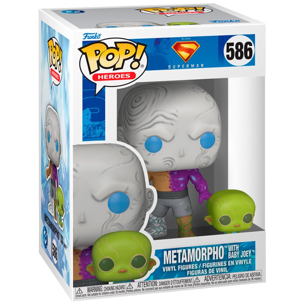 POP figure DC Comics Superman Metamorpho with Baby Joey - Nerdscape
