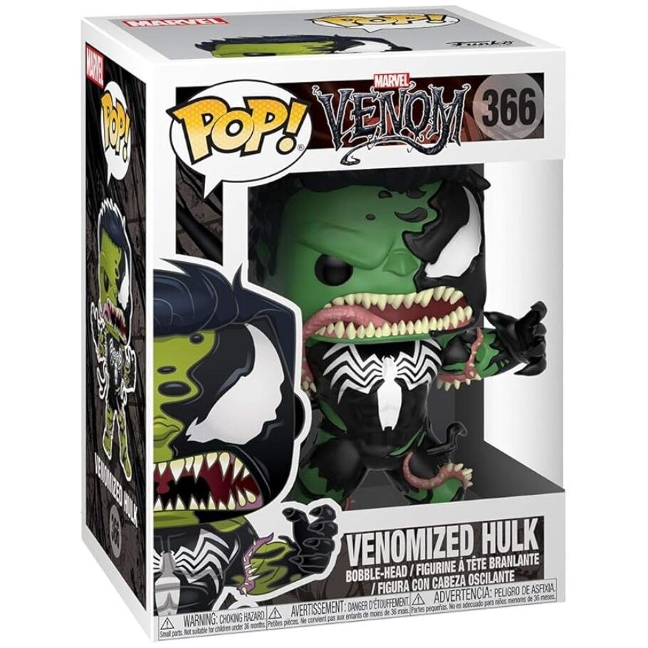 Funko Pop! Marvel Venom Venomized Hulk - Figura da Collezione Vinyl