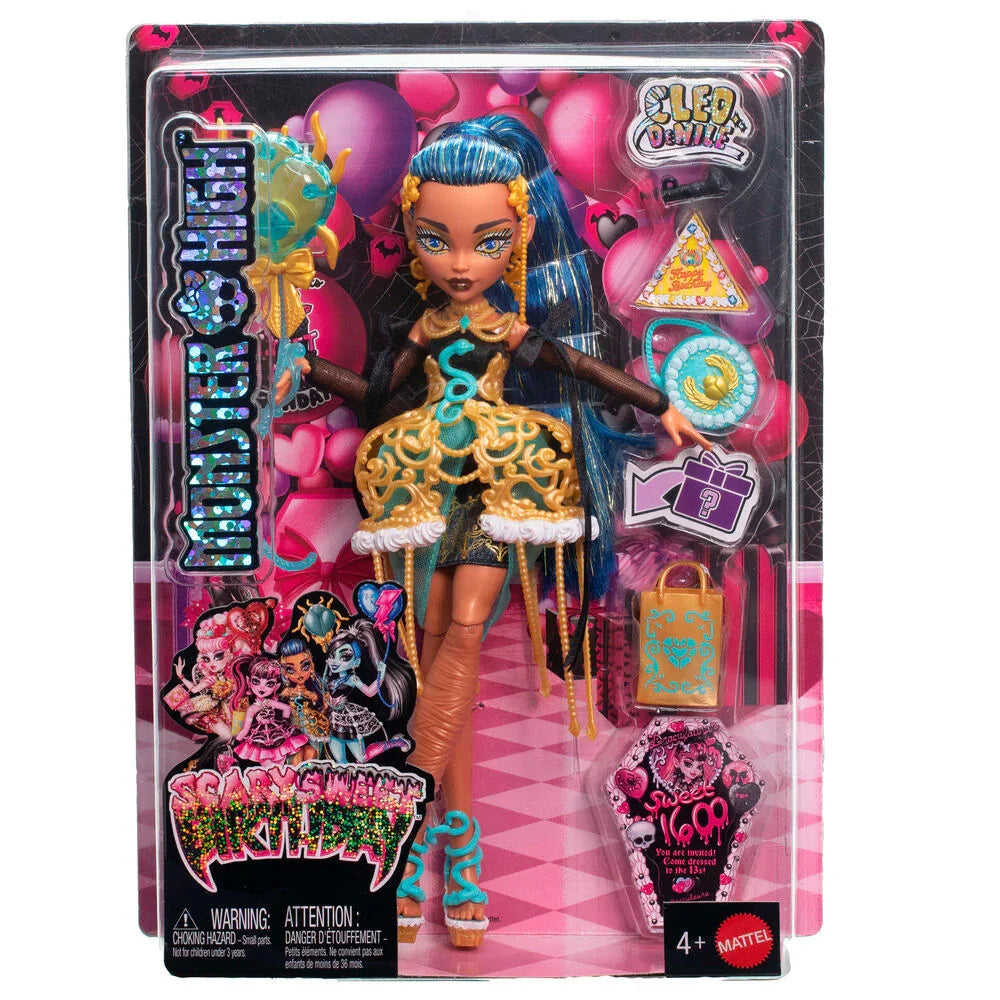 Monster High Scary Sweet Birthday 1600 Cleo De Nile doll