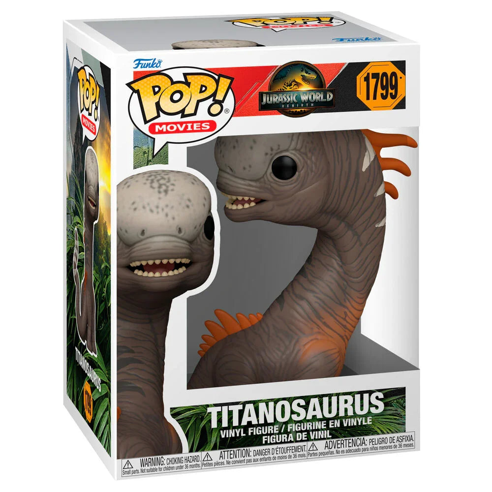 Funko Pop! Jurassic World Titanosaurus 5 - Figura da Collezione Vinyl Nerdscape