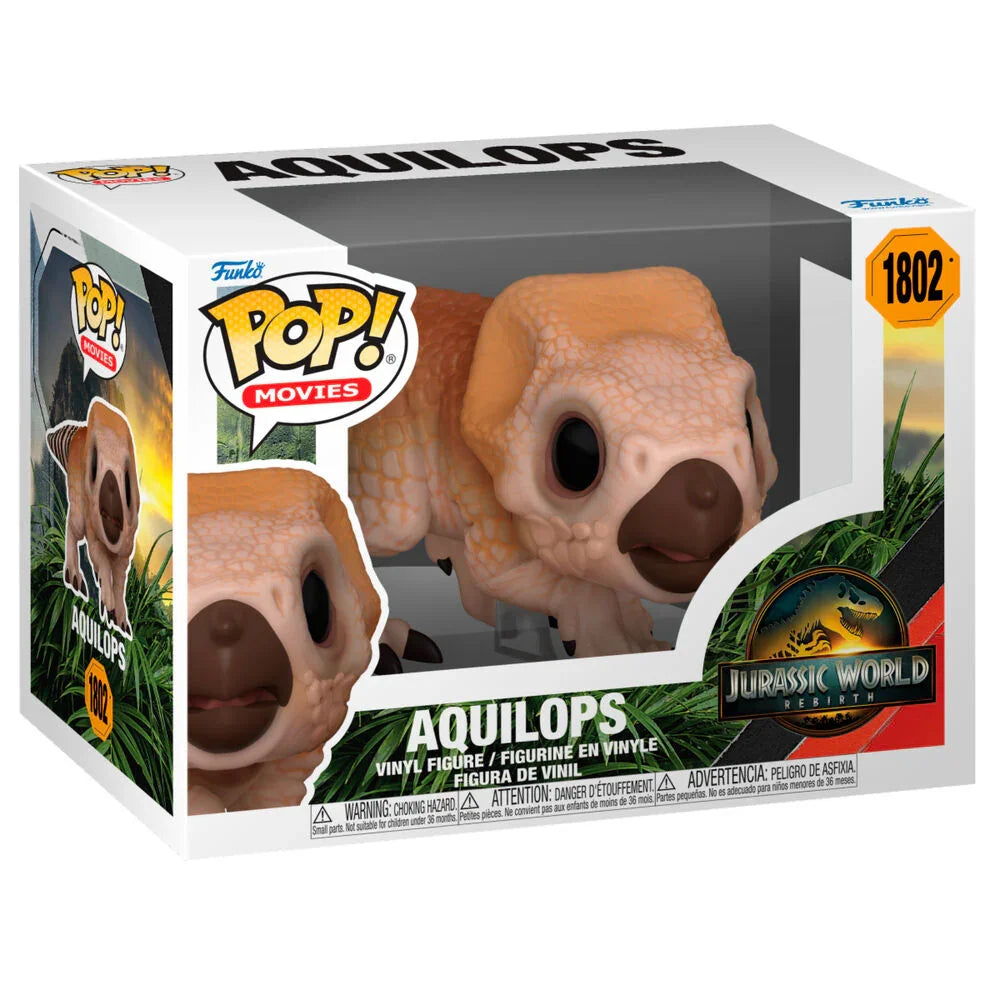 Funko Pop! Jurassic World Aquilops 5 - Figura da Collezione Vinyl Nerdscape
