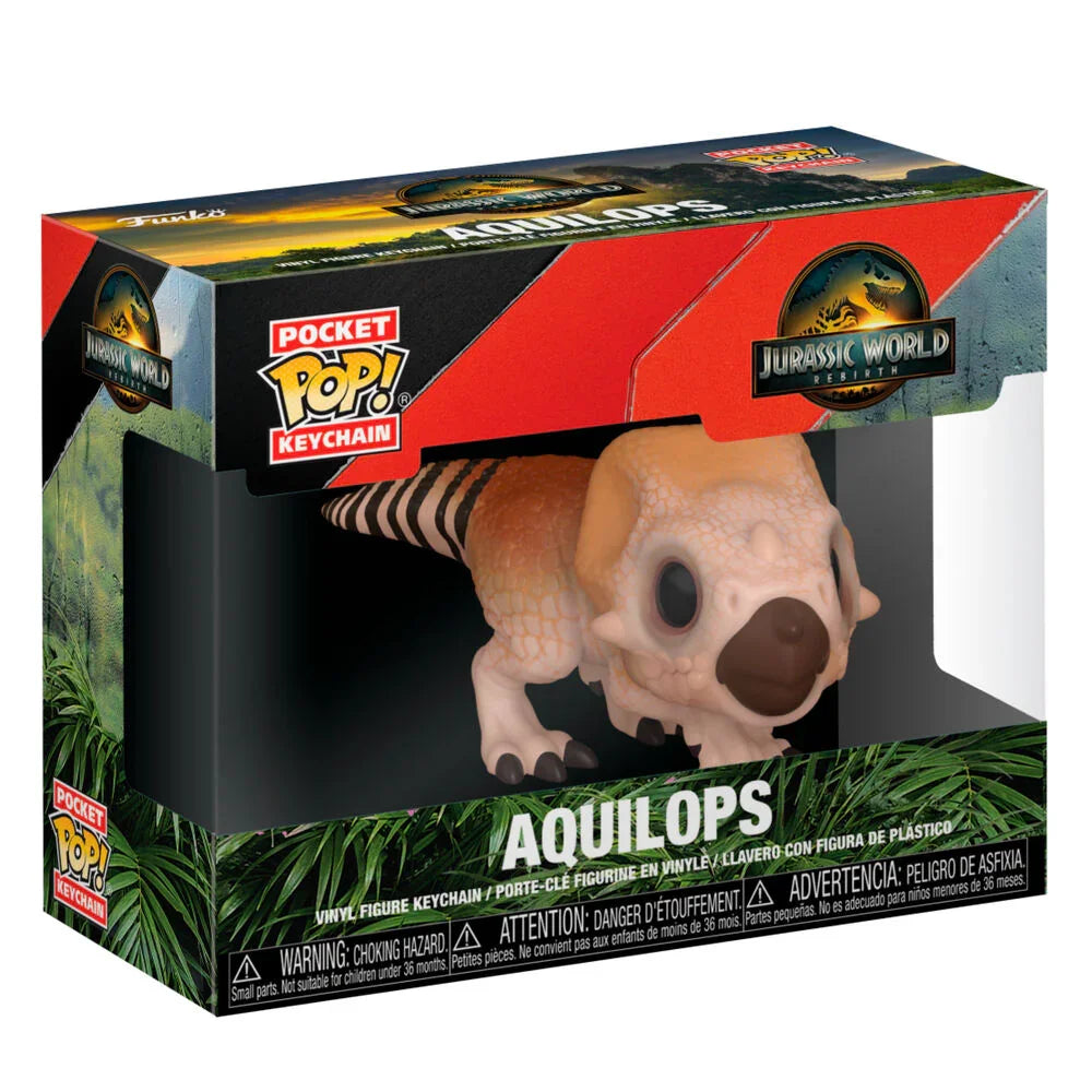 Pocket POP Keychain Jurassic World 5 Aquilops Nerdscape