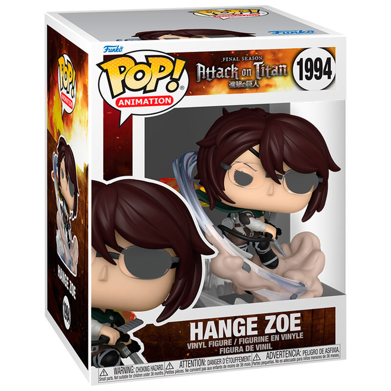 Funko Pop! Attack on Titan Hange Zoe - Figura da Collezione Vinyl