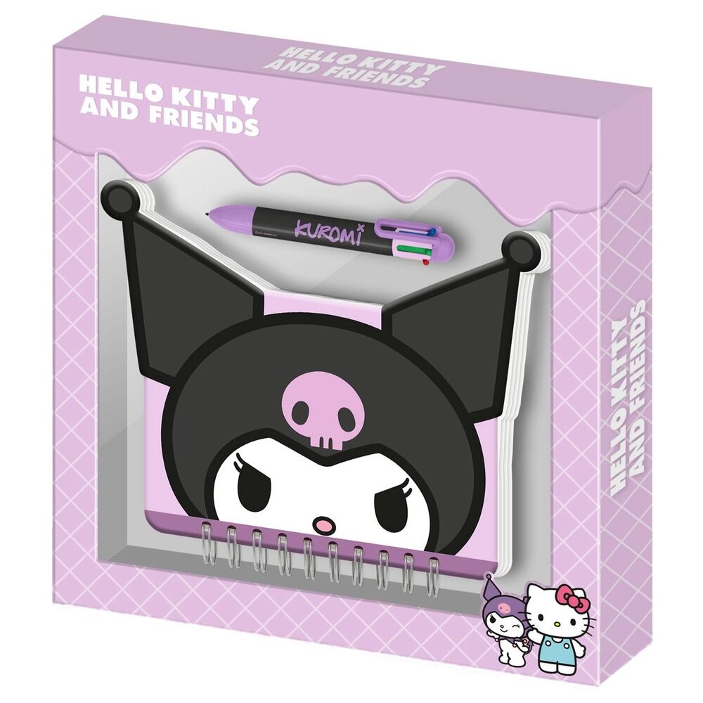 Hello Kitty and Friends Kuromi Diary + pen