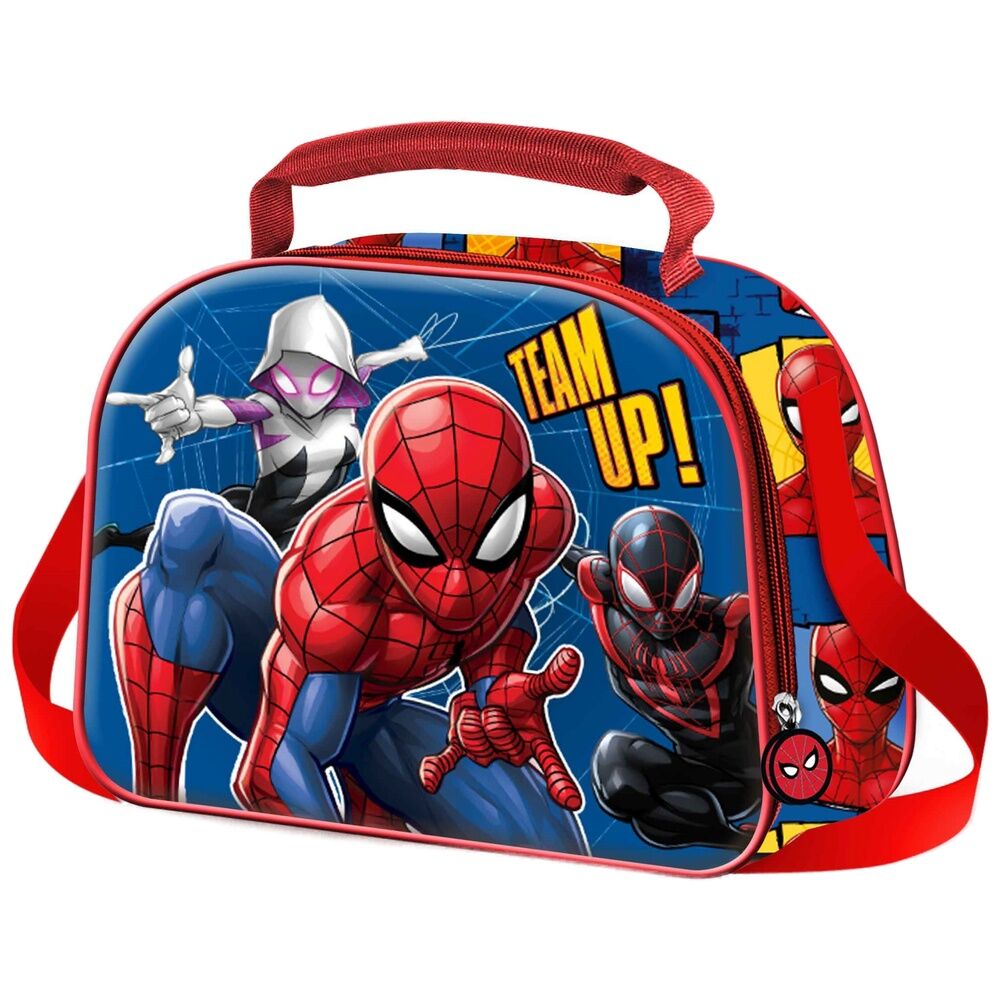 Sac à lunch 3D Marvel Spiderman Best Team