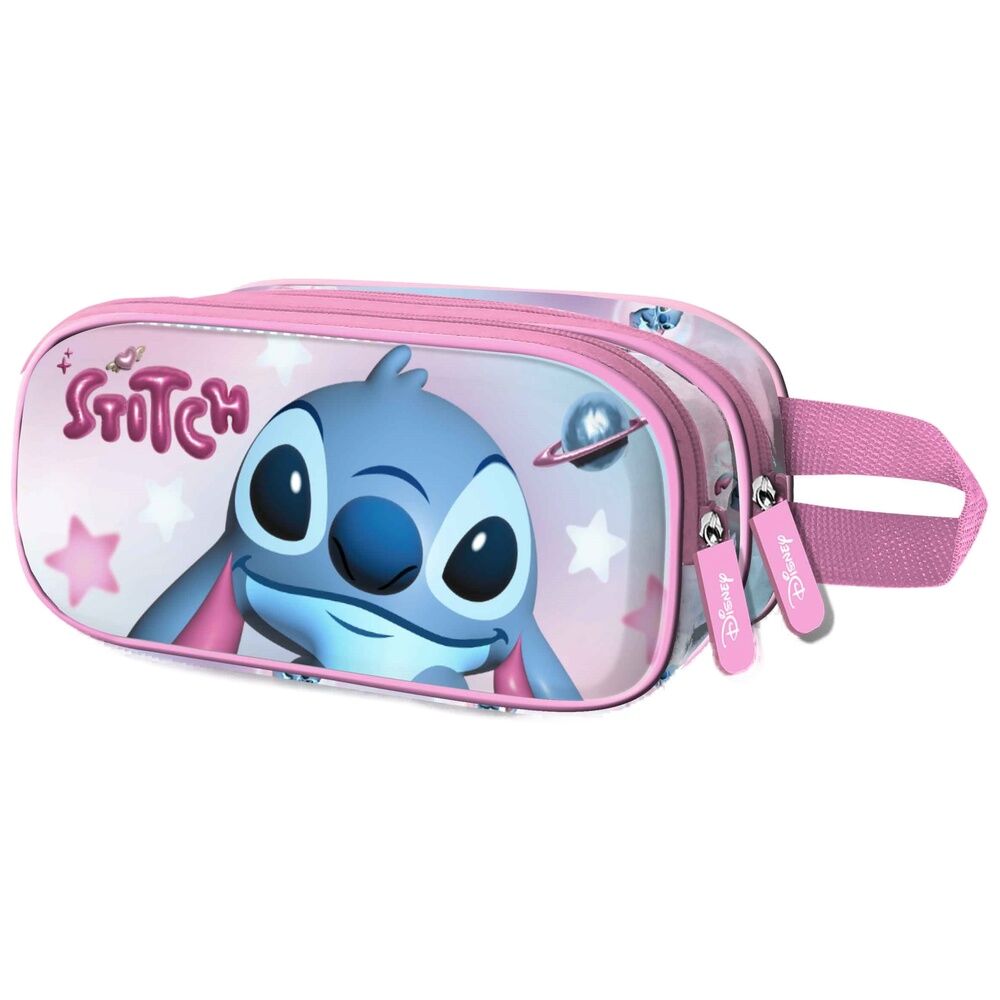 Disney Stitch Cosmi double 3D pencil case
