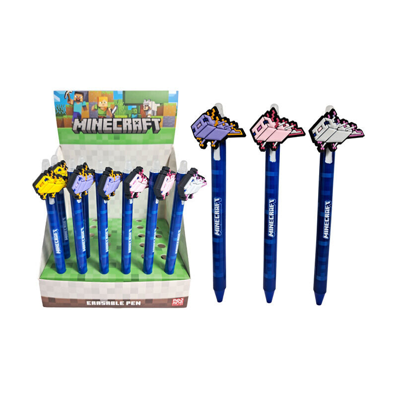 Minecraft assorted Topper Erasable pen