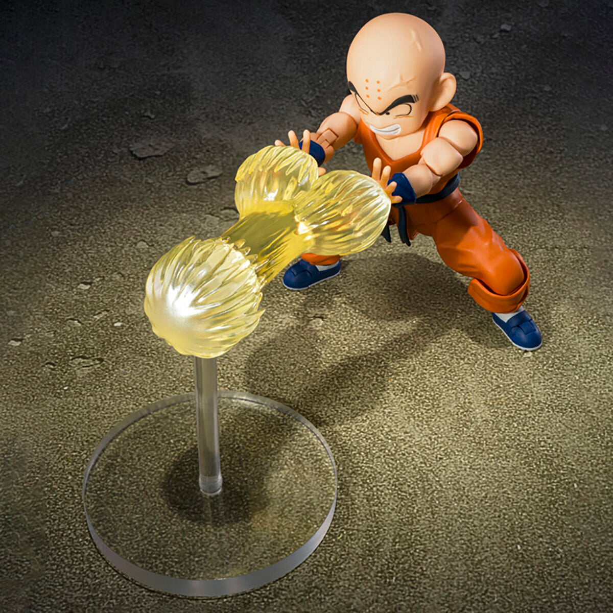 Figurine Dragon Ball Z Krillin Son Goku Old Fiends SH Figuarts de 11 cm