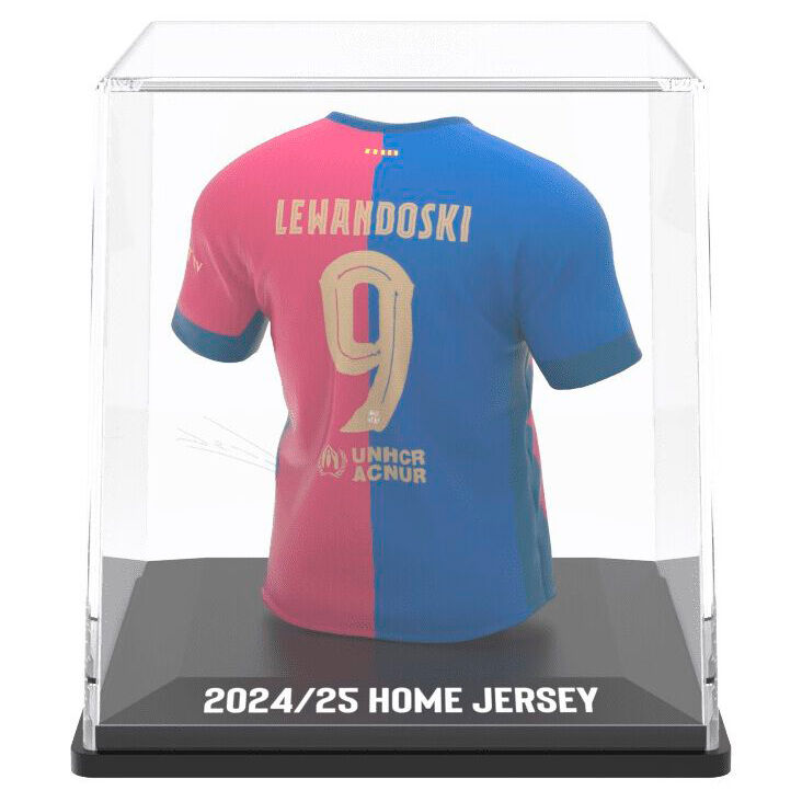 FC Barcelona Lewandowski mini t-shirt figure