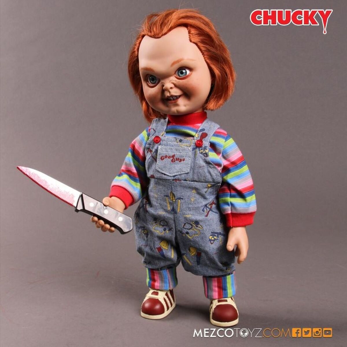 English Chucky Childs Play talking doll 38cm