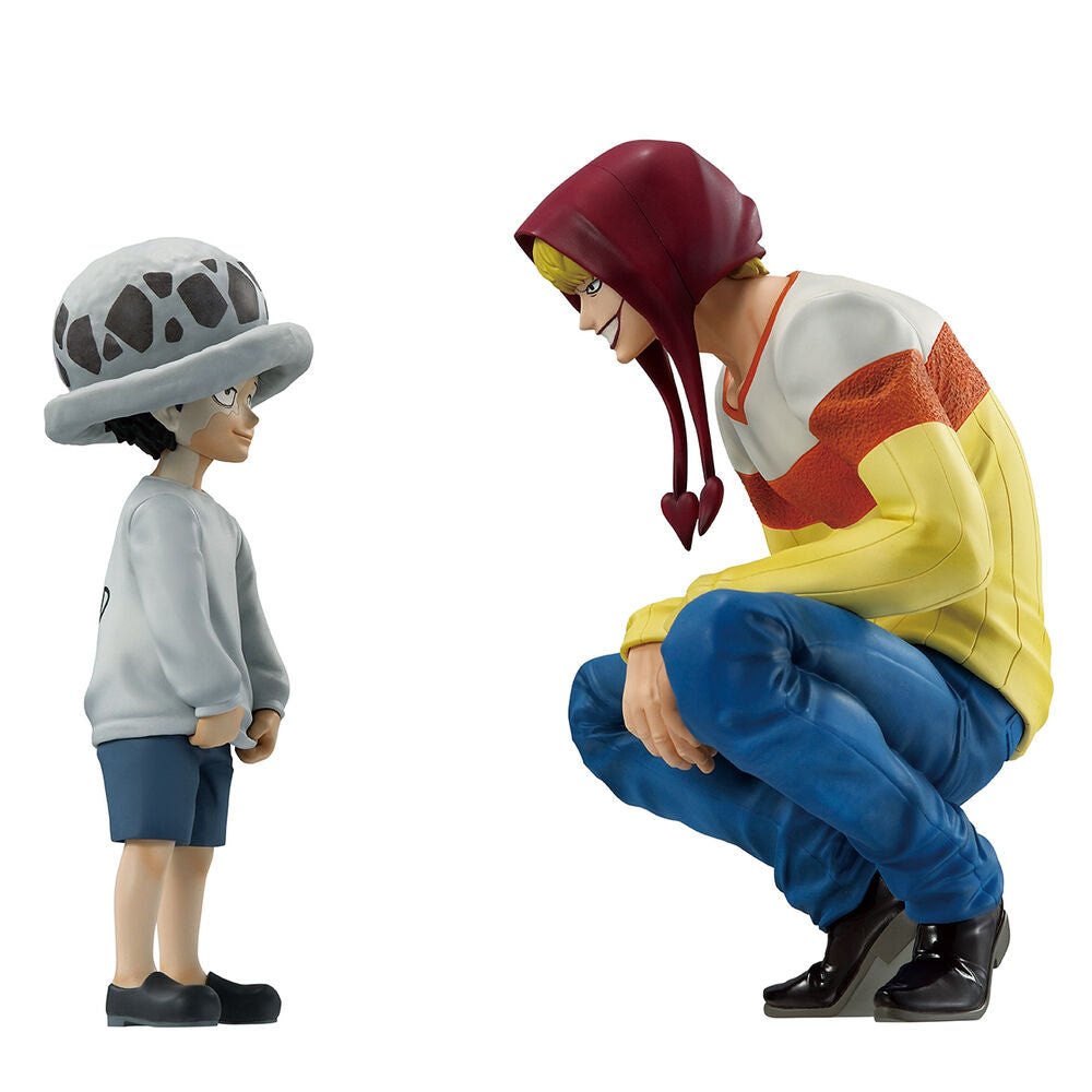 One Piece The Unbreakable Law Trafalgar Law &38; Corazon Ichibansho figures 11cm - Nerdscape