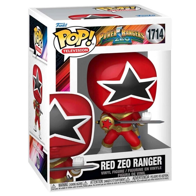 Figurine POP Rangers Turbo - Ranger Zeo Rouge