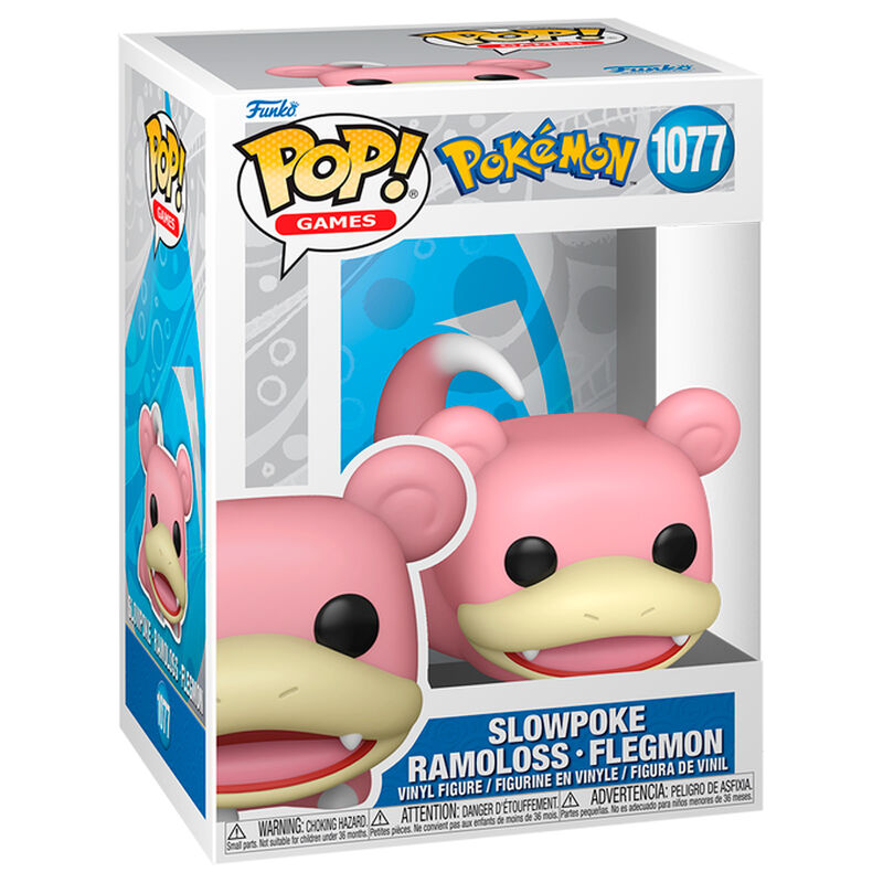 POP figures Pokemon Slowpoke - Ramoloss - Flegmon