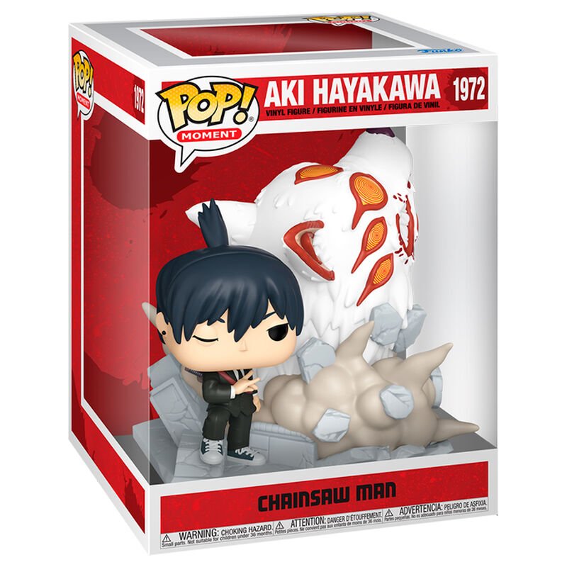 POP figure Moments Chainsaw Man Aki Hayakawa - Nerdscape